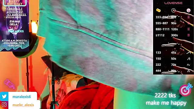 marckalexis online show from March 2026 12:33:02 PM