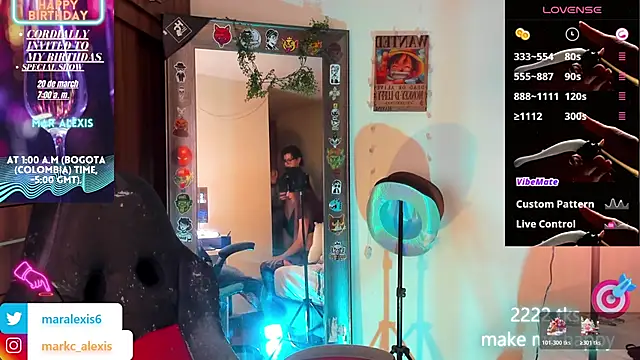 marckalexis online show from March 2026 10:48:01 PM