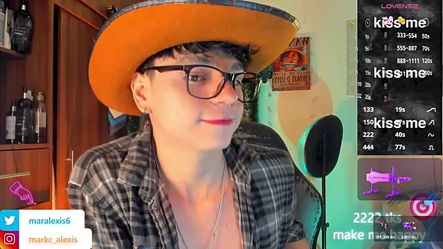 marckalexis online show from July 2026 09:00:02 PM