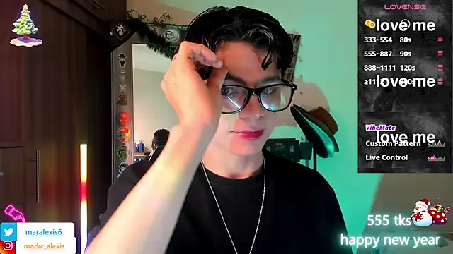 marckalexis online show from January 2026 05:01:01 AM