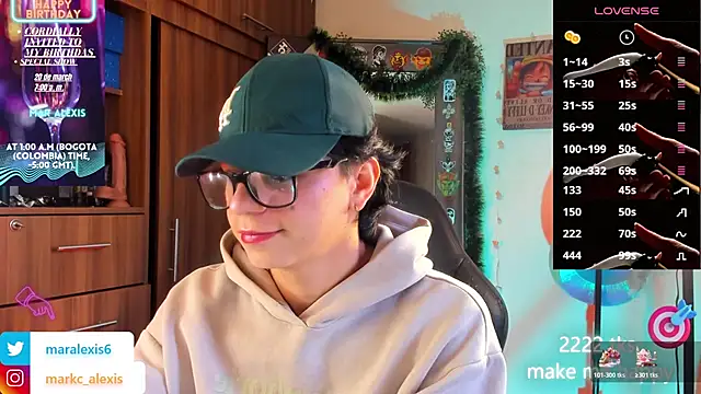 marckalexis online show from March 2026 12:43:01 PM