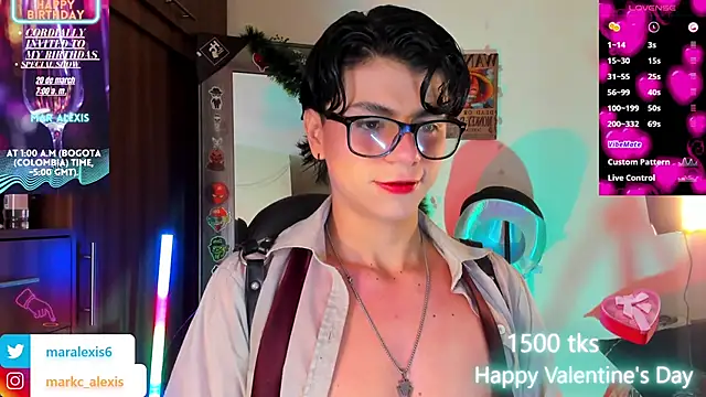 marckalexis online show from February 2026 02:01:01 AM