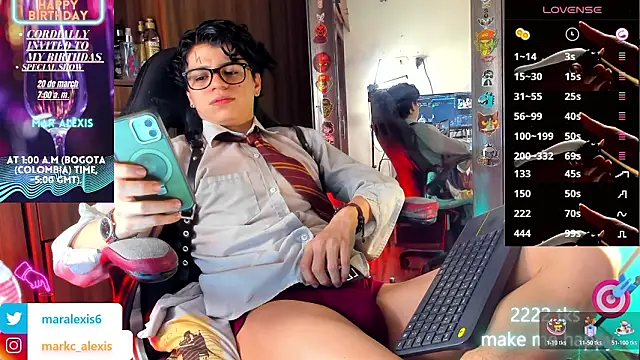 marckalexis online show from March 2026 12:51:01 AM