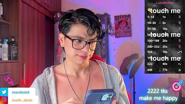marckalexis online show from May 2026 02:12:01 PM