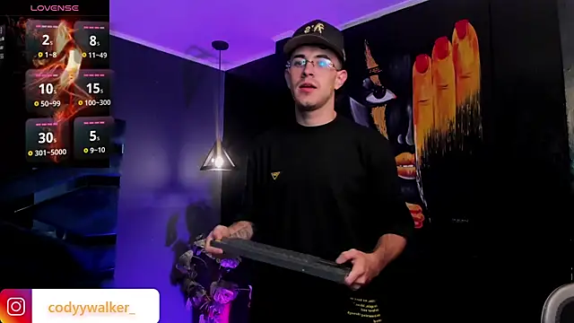 CodyWalkerR online show from April 2026 11:20:02 PM