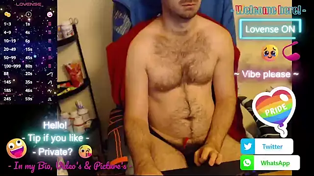 RealManHaveHairy online show from December 2025 05:09:02 AM