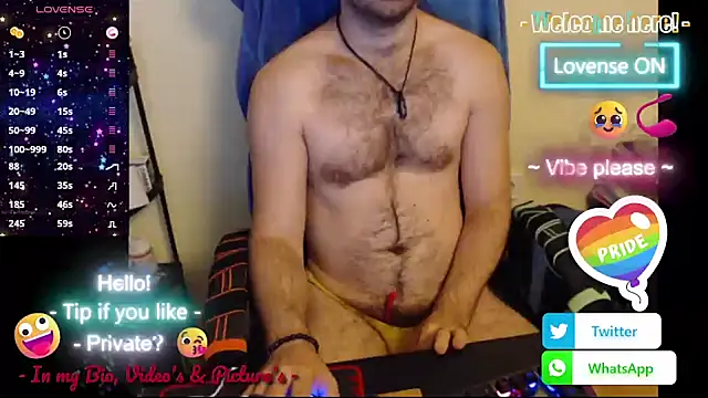 RealManHaveHairy online show from November 2025 05:34:02 AM