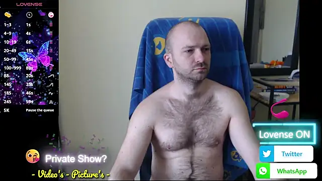 RealManHaveHairy online show from April 2026 08:10:01 AM
