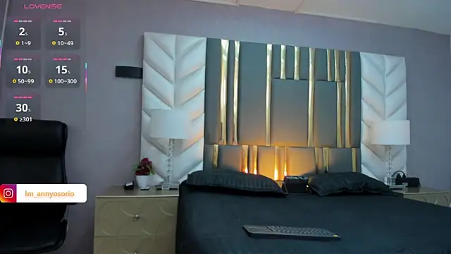 Anny osorio online show from October 2025 07:04:02 PM