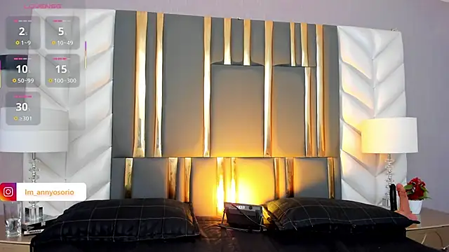 Anny osorio online show from November 2025 07:19:01 PM