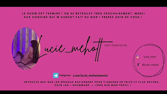 lucie mehott online show from February 2025 02:05:01 PM