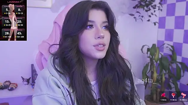 Snapshot of Ag4ta_ chatting on November 2025 12:49:02 AM Ag4ta online show from November 2025 12:49:02 AM