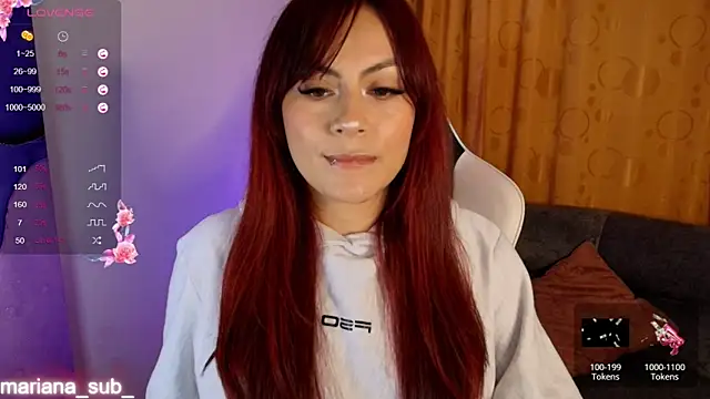 Snapshot of mariana_sub_ chatting on October 2025 08:09:01 PM mariana sub online show from October 2025 08:09:01 PM