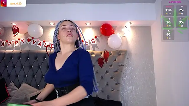 CaroFisher online show from February 2026 01:00:02 PM