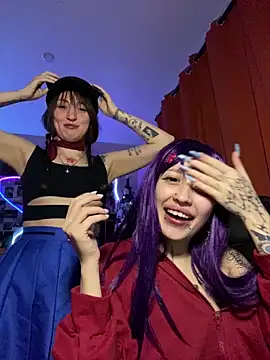 Dooubletroublee online show from December 2025 09:59:01 PM