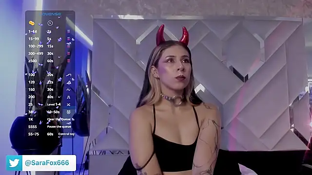 Sara Foxx1 online show from October 2025 08:06:02 PM