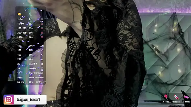 Sara Foxx1 online show from October 2025 08:54:02 PM