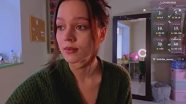 Addelin Moon online show from January 2026 12:09:01 PM