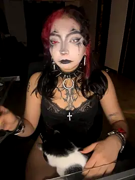 Snapshot of _Gothiccbitch_ chatting on October 2025 02:57:01 AM  Gothiccbitch  online show from October 2025 02:57:01 AM