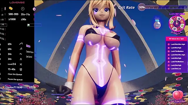 ElfieLove online show from April 2026 06:16:01 PM