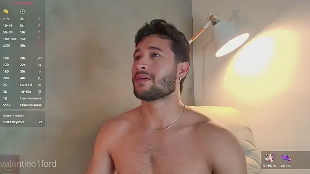 Valentinoford online show from January 2025 01:37:02 AM