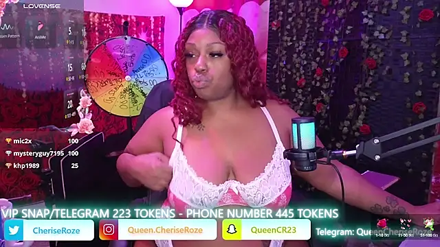 Snapshot of cheriserozequeen chatting on September 2025 03:49:01 PM cheriserozequeen online show from September 2025 03:49:01 PM