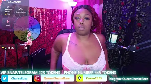 Snapshot of cheriserozequeen chatting on September 2025 02:27:01 PM cheriserozequeen online show from September 2025 02:27:01 PM