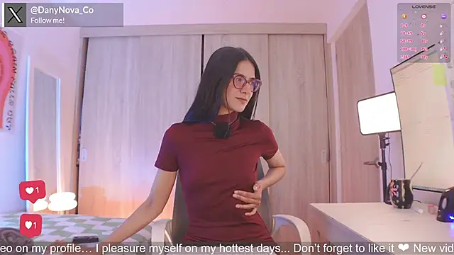 DanyNova Co online show from April 2026 09:10:02 PM