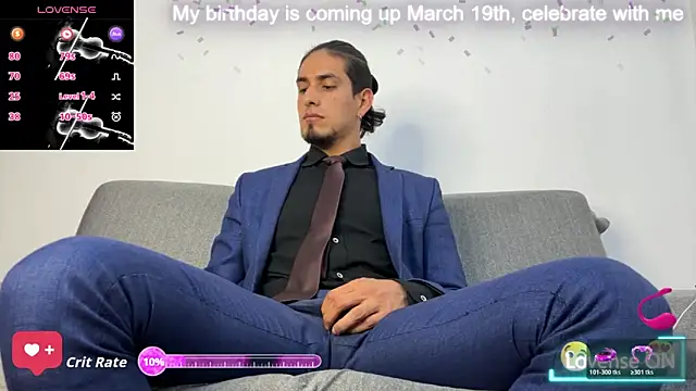 Tom blunt96 online show from March 2026 01:40:01 PM