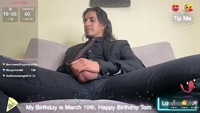 Tom blunt96 online show from March 2025 05:32:01 AM