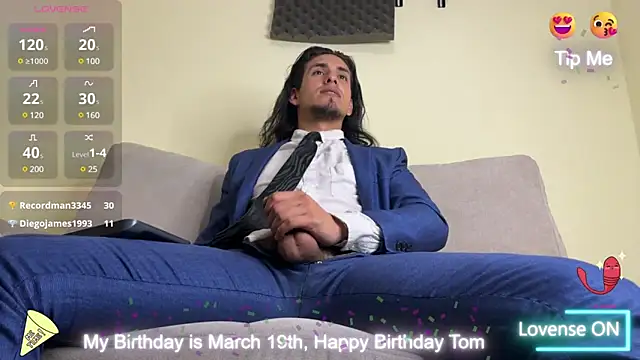 Tom blunt96 online show from March 2025 01:57:02 PM