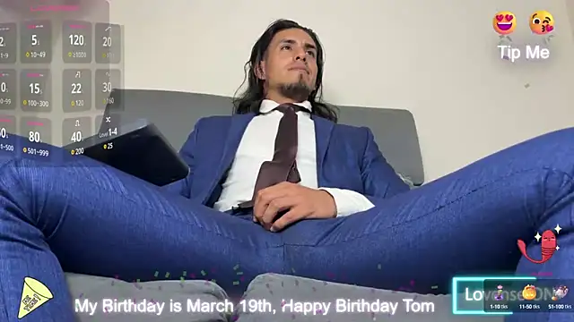 Tom blunt96 online show from March 2025 04:45:02 AM