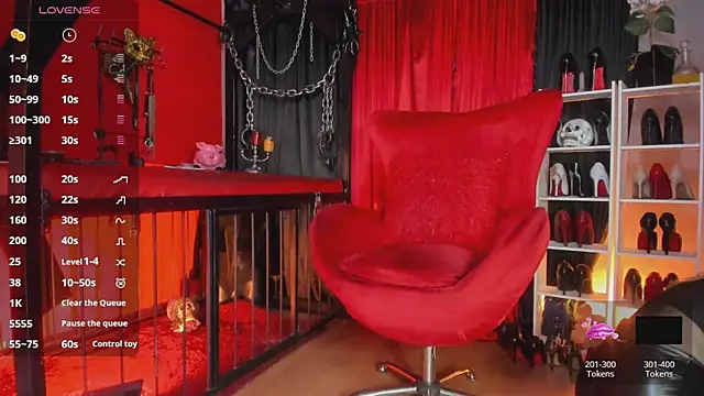 MistressAndre online show from May 2026 08:45:02 PM
