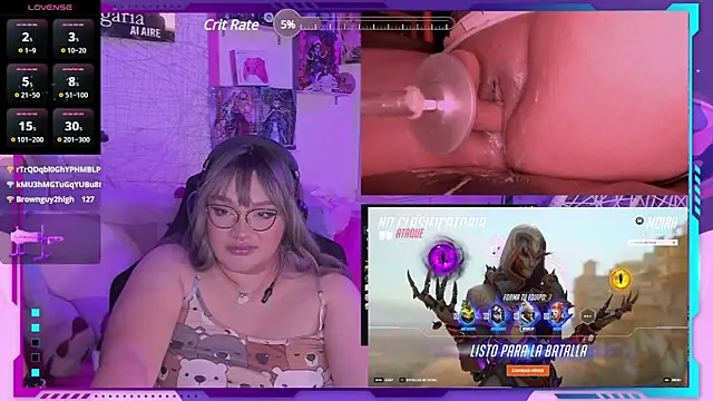 Snapshot of MegariaB chatting on March 2025 08:23:02 AM MegariaB online show from March 2025 08:23:02 AM