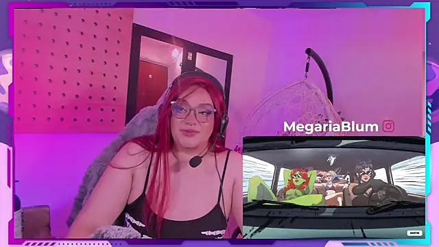 Snapshot of MegariaB chatting on July 2026 03:15:01 AM MegariaB online show from July 2026 03:15:01 AM