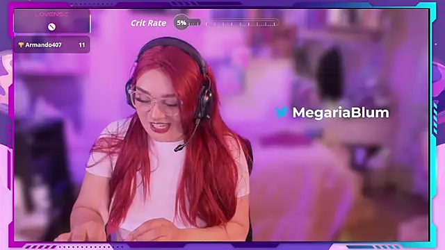 Snapshot of MegariaB chatting on January 2026 04:30:02 AM MegariaB online show from January 2026 04:30:02 AM