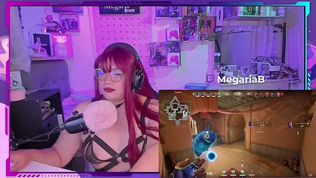 Snapshot of MegariaB chatting on October 2025 03:10:01 AM MegariaB online show from October 2025 03:10:01 AM