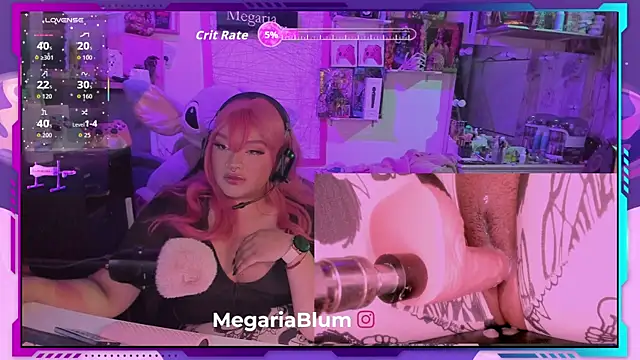 Snapshot of MegariaB chatting on September 2025 03:32:02 AM MegariaB online show from September 2025 03:32:02 AM