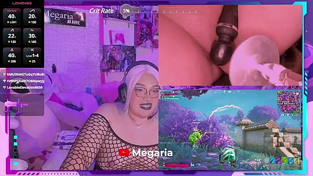 Snapshot of MegariaB chatting on February 2025 07:28:01 AM MegariaB online show from February 2025 07:28:01 AM