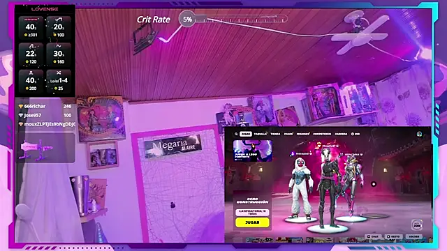 Snapshot of MegariaB chatting on February 2025 07:15:01 AM MegariaB online show from February 2025 07:15:01 AM