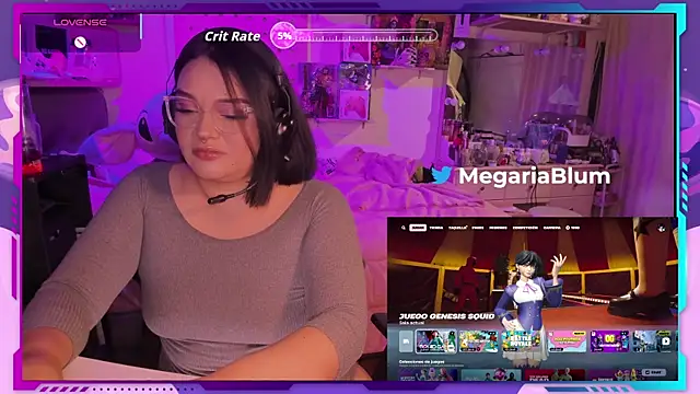 MegariaB online show from November 2025 04:29:02 AM