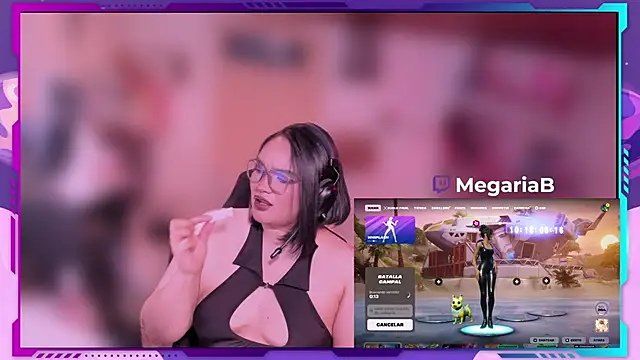 MegariaB online show from May 2026 04:54:01 AM