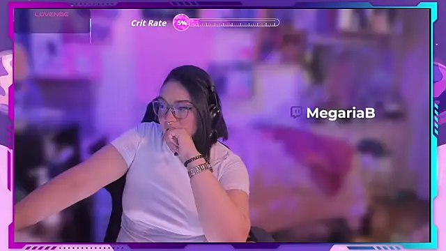 Snapshot of MegariaB chatting on January 2026 04:16:01 AM MegariaB online show from January 2026 04:16:01 AM