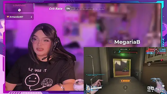 Snapshot of MegariaB chatting on December 2025 04:37:01 AM MegariaB online show from December 2025 04:37:01 AM