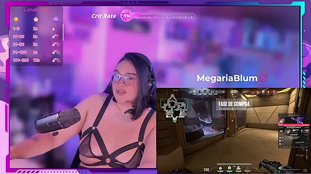 Snapshot of MegariaB chatting on February 2026 04:31:02 AM MegariaB online show from February 2026 04:31:02 AM