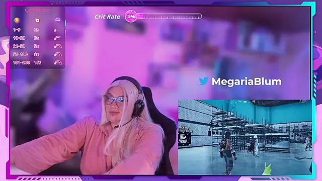 Snapshot of MegariaB chatting on February 2026 04:48:01 AM MegariaB online show from February 2026 04:48:01 AM