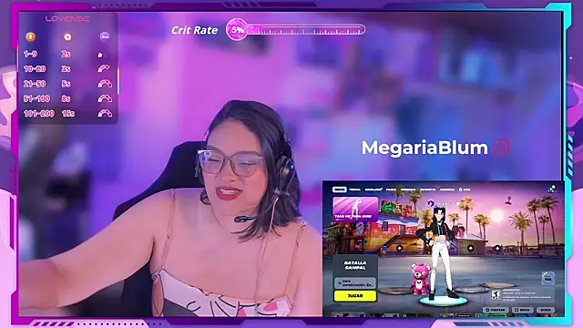 Snapshot of MegariaB chatting on February 2026 04:47:02 AM MegariaB online show from February 2026 04:47:02 AM