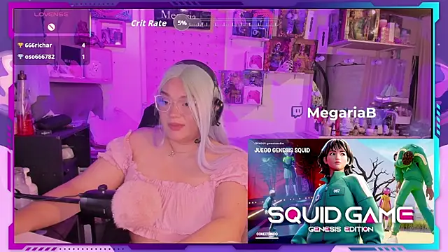 MegariaB online show from November 2025 04:16:02 AM