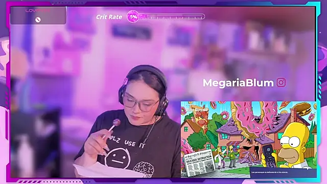 Snapshot of MegariaB chatting on January 2026 04:27:02 AM MegariaB online show from January 2026 04:27:02 AM