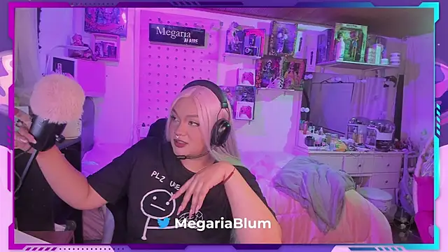 Snapshot of MegariaB chatting on October 2025 03:41:01 AM MegariaB online show from October 2025 03:41:01 AM